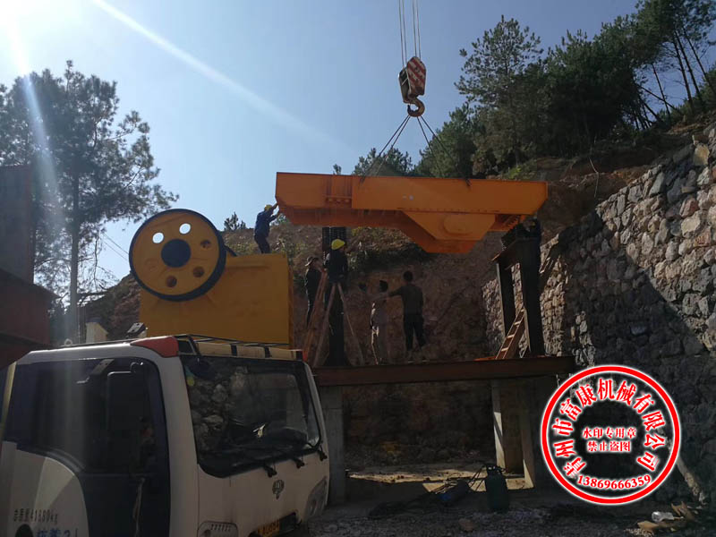 贵州省912颚破配1620反击绿巨人视频官网机现场